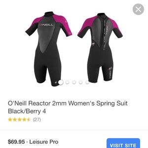 Women’s O’Neill suit